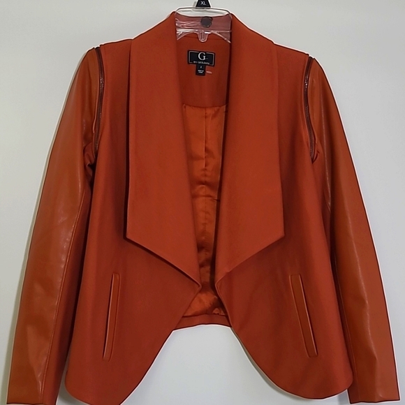 G by Giuliana Jackets & Blazers - NWOT G by Giuliana copper colored cropped jacket Sz 2 or M